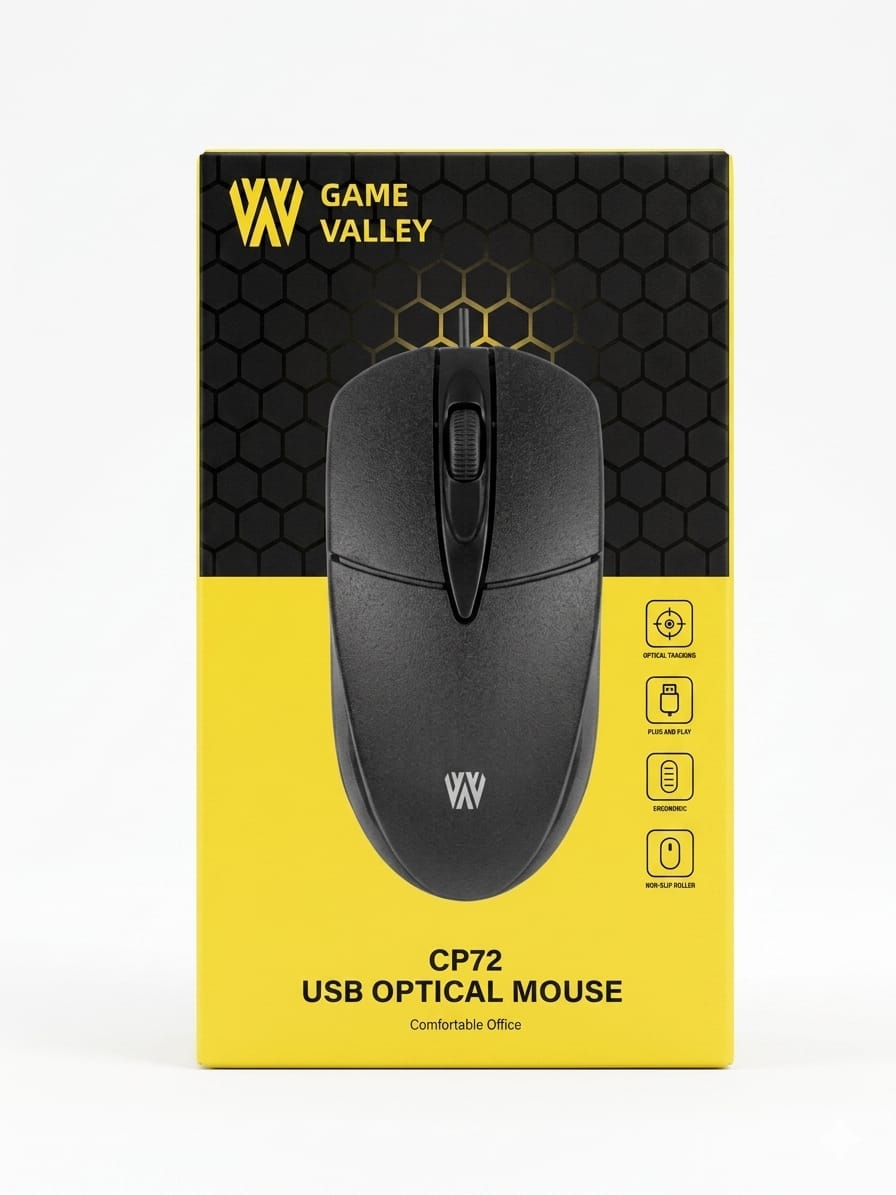 Game Valley CP72 USB Optical Mouse